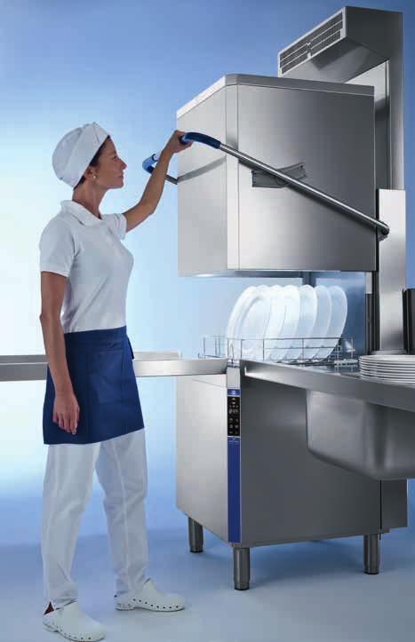green&clean dishwashers 9 Made easy for you The green&clean hood type dishwasher - the only machine developed with a corner control panel for maximum visibility and operation.