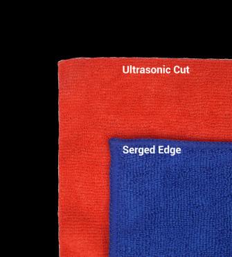 All-Purpose Microfiber Towels Picks up 99% of dirt, dust, viruses and bacteria. Reduce cross contamination - four colors available for color-coded cleaning. Serged edge or ultrasonic cut available!