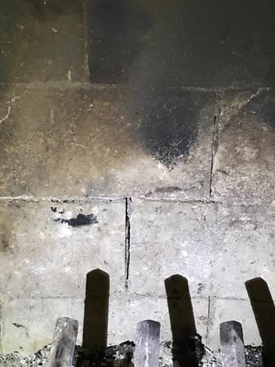 Observations: Creosote buildup in the fireplace, recommend
