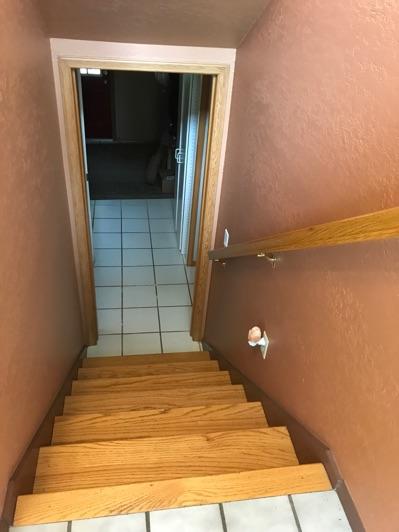 1. Stair Stairs Leading to Basement Steps