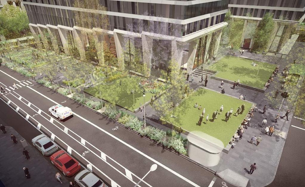 PROJECT CONTEXT In order to create the new park, Market Street will be reduced in size and accommodate single direction southbound traffic only.