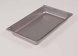 PAN SIZE CHART Pan Size Chart Most Common Pans Used In Holding Cabinets and Transport Carts 12 x 20 x 2.