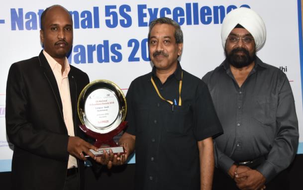 Lalitendu Samanta, GCHRO won the Prestigious Award "Change &