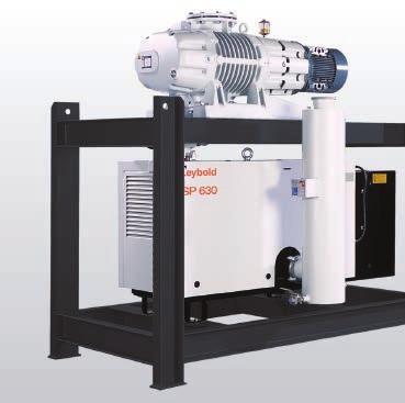 Dry Vacuum Solutions for special duty Systems based on SCREWLINE dry screw pumps in combination with roots blowers from the RUVAC WA, WS or WH families are the heavy duty solution even for the most