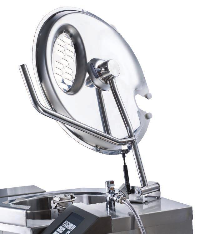 Efficiency for better profits Save time with the built-in mixer The kettle s integrated mixer