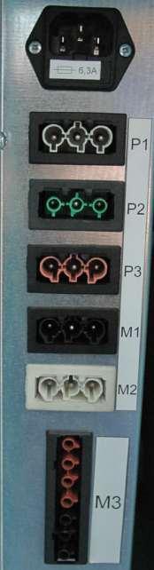 Figure. Connectors for power supply, el.