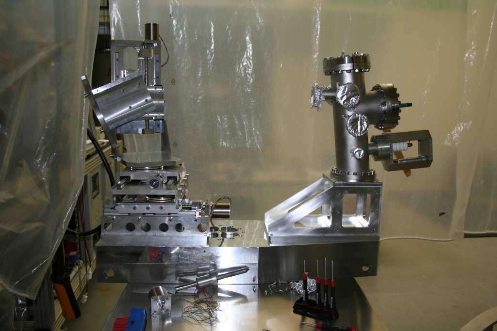PANTER: parallel beam (CDS) preparing parallel beam set-up (CDS telescope as condensor)