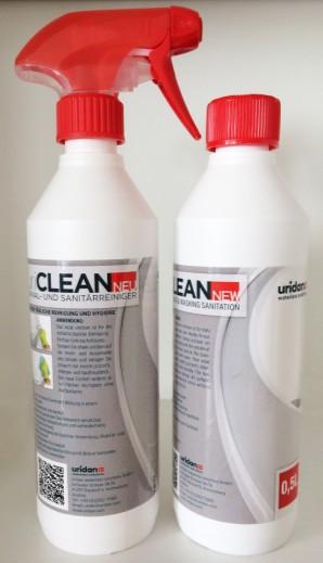 for use in waterless urinals Uriclean 6 x 500ML bottles: Uriclean 6: 6 x 500ML Spray bottles of Uriclean for cleaning