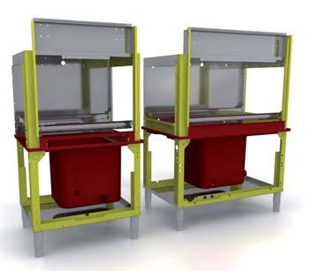 Technologies and patents Modular construction The ProMont system allows on-the-spot division of the machine into the various