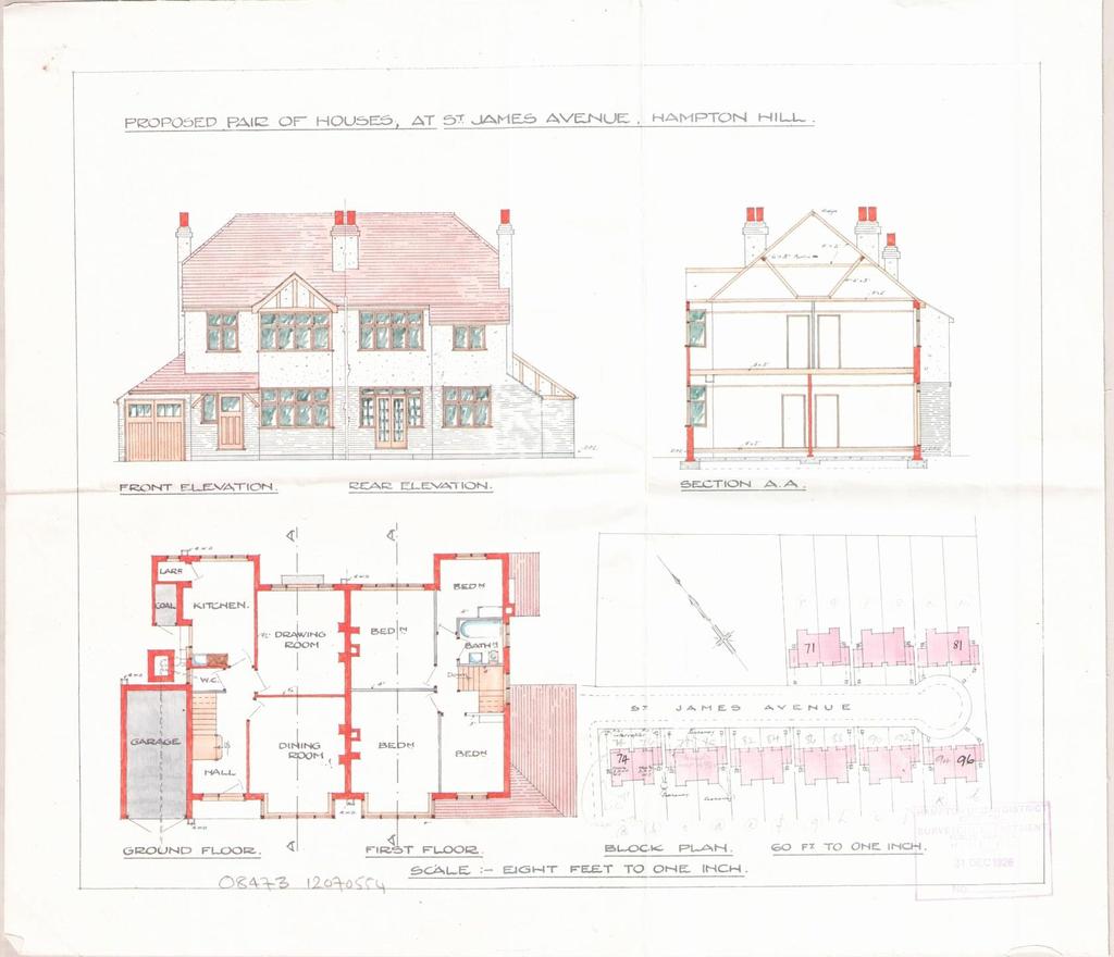 Development of 1930 s dwellings
