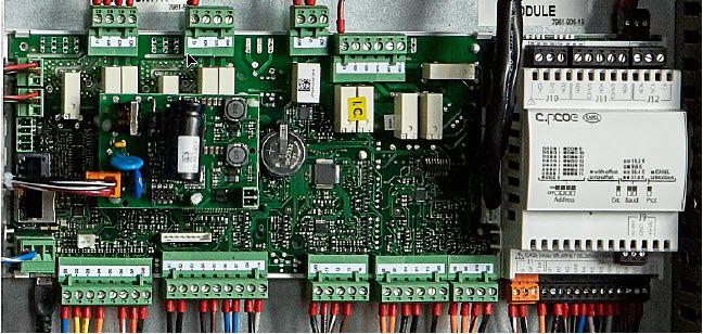MEGA-TEC Series Standard Components Programmable Logic Board Each unit uses a programmable logic board located in the unit control panel to communicate with the LC controller.