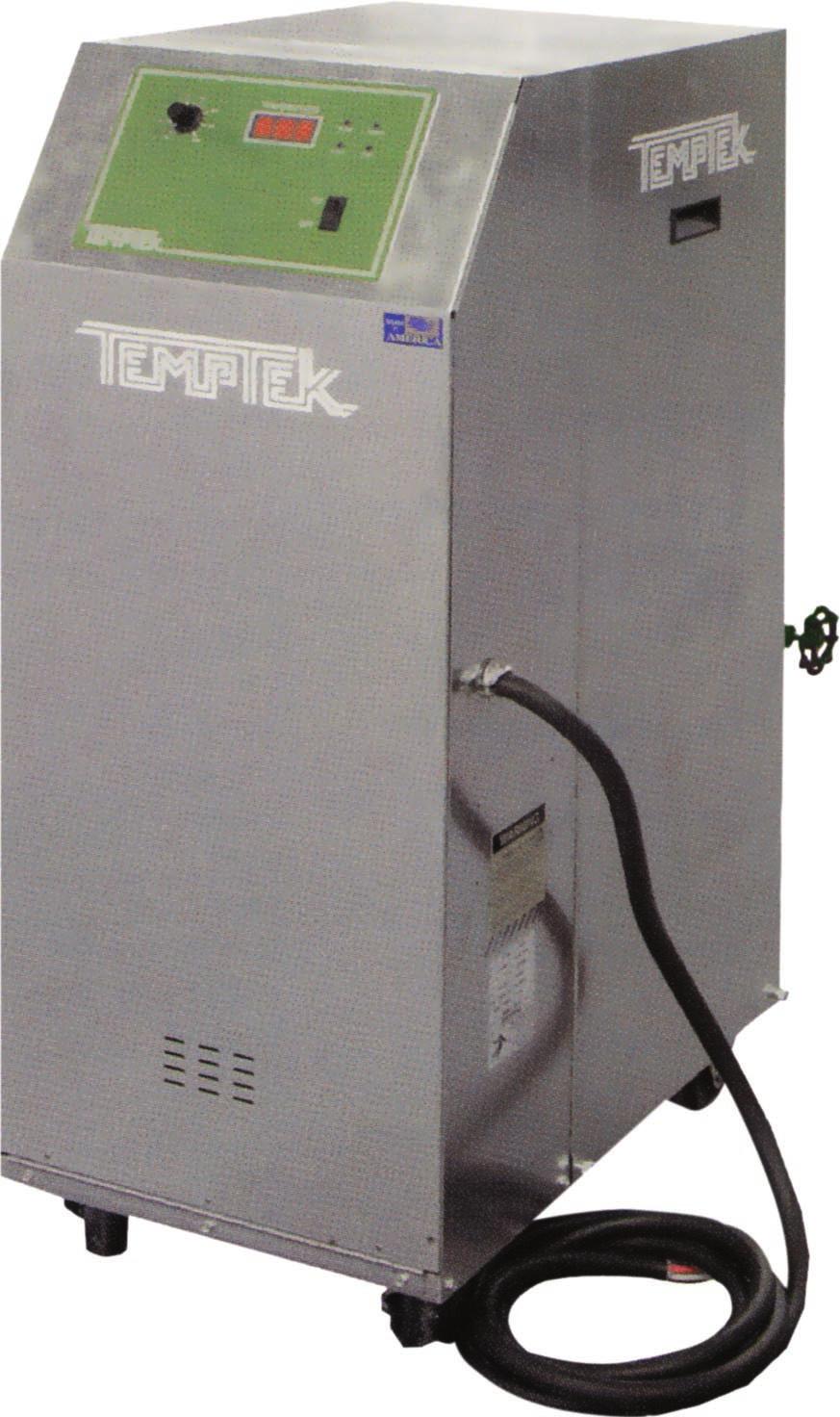 Temptek Auxiliary Equipment Mold Temperature Controllers - Water Units VT-275-LX VT Series Mold Temperature Controllers are used to process temperature control to 250 F.