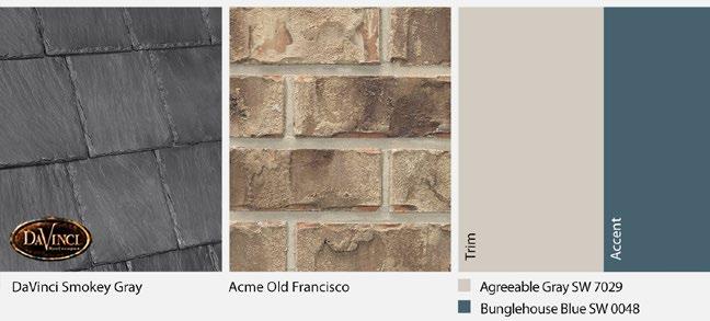 TAN/BUFF BRICK Bricks that are predominantly tan, or tan overlaying another color, have a warmth that feels welcoming.