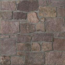 Selecting an exterior whole-house color scheme that enhances the natural color variations in the stone can