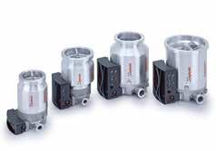 to 440 l/s - Oil free hybrid bearings (mechanical/permanent magnetic) - Installation in any orientation - Integrated electronics including a variety of options for communication and control of