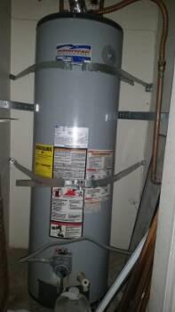 5. Water Heater Condition Heater Type: Gas Location: The heater