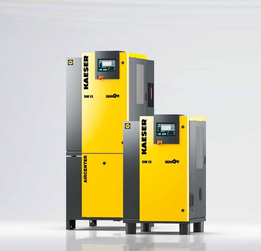 COMPRESSORS Rotary Screw Compressors SM Series With the world-renowned SIGMA