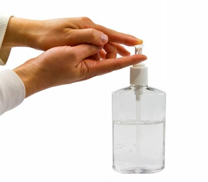 Can I use waterless hand sanitizers?
