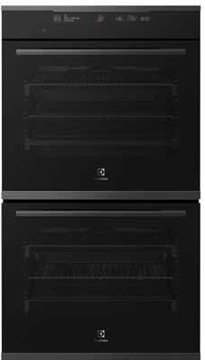 Multifunction duo oven EVE626DSD 60cm dark stainless steel duo oven Flush fit cut-out dimensions (mm) 893 (H) x 600 (W) x 581 (D) 890 (H) x 596 (W) x 568 (D)