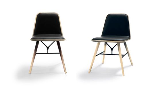 Spine Chair Designer: SPACE Copenhagen Manufacturer: Fredericia The Spine dinning chair is anchored in Nordic