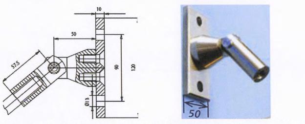 2 3 1: wall plate; 2: connecting screws