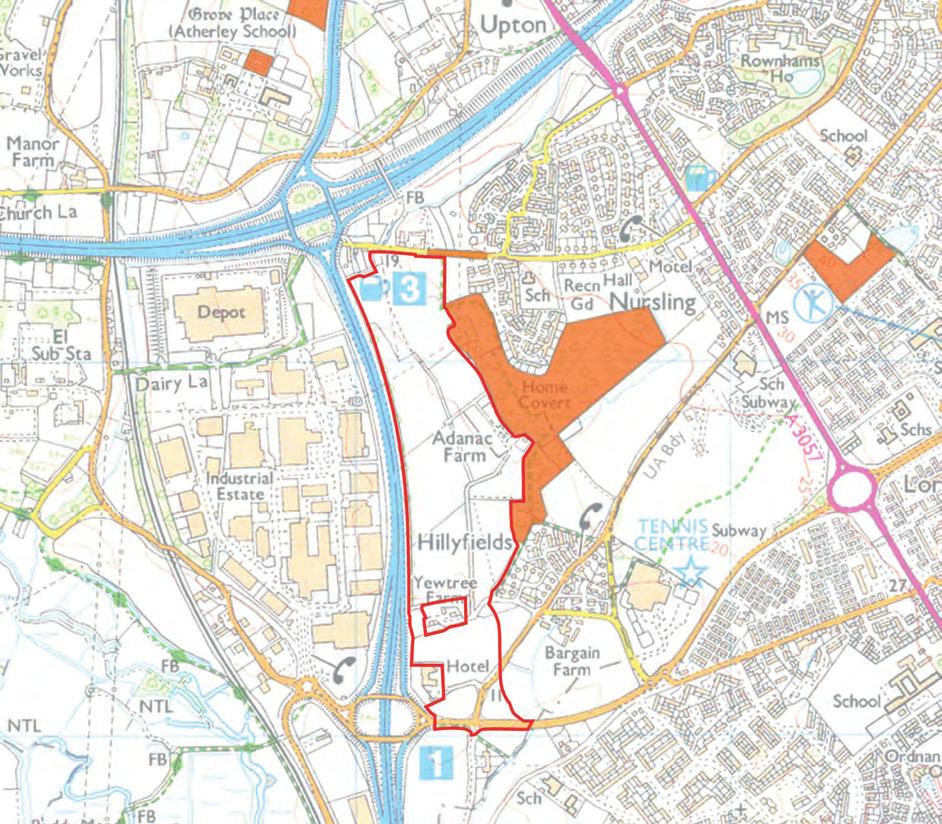 Figure NTS3 Local Designations There are no Listed Buildings within the application site boundary.
