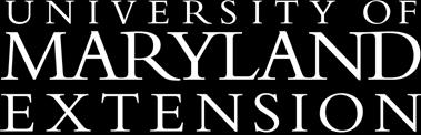 Center College of Agriculture and Natural Resources University of Maryland The University of Maryland is an Equal