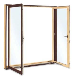 casements EXTERIOR BOW WINDOWS INTERIOR Any number