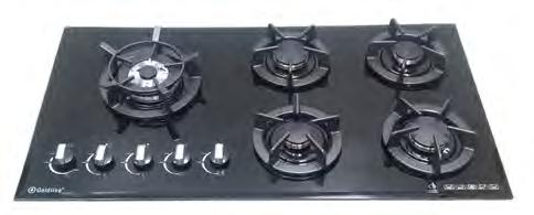 They have increased thermal efficiency, three sized burner integration, both inner and outer Wok flame control, and are available in a 5 burner configuration.