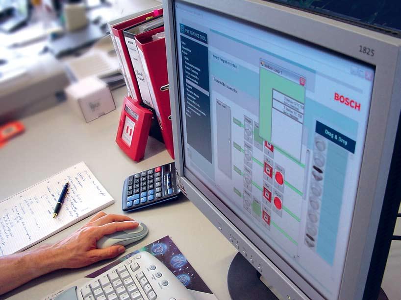 7 Fire System Designer A design tool for easy planning Laying out and planning the design of your fire alarm system is easier with the Fire System Designer.