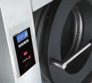 WET CLEANING «WET CLEANING» system incorporated: - Control of temperature - Control of the time - Water levels completely modifiable - Possible manual dosing for every 8 signals - Minimum washing