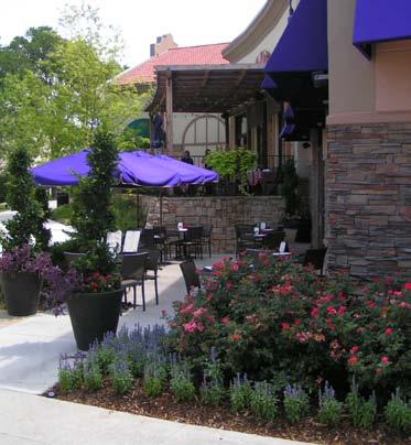 Landscape Example of landscape enhancements Landscaping is critical in creating desirable developments for the.