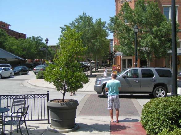Block lengths: Block lengths in mixed-use style or master planned developments should generally be characterized by smaller, walkable blocks.