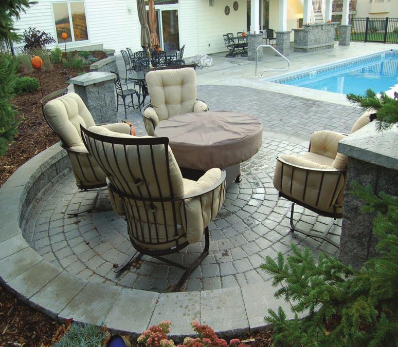 Paver ircle Patios Perfect patio on its