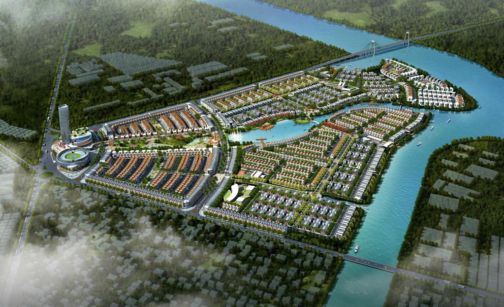 This Riverside Township will be the first high quality Residential Township in Hai Phong; a Township that capitalizes on its strategic location, and provides a range of product offerings; including