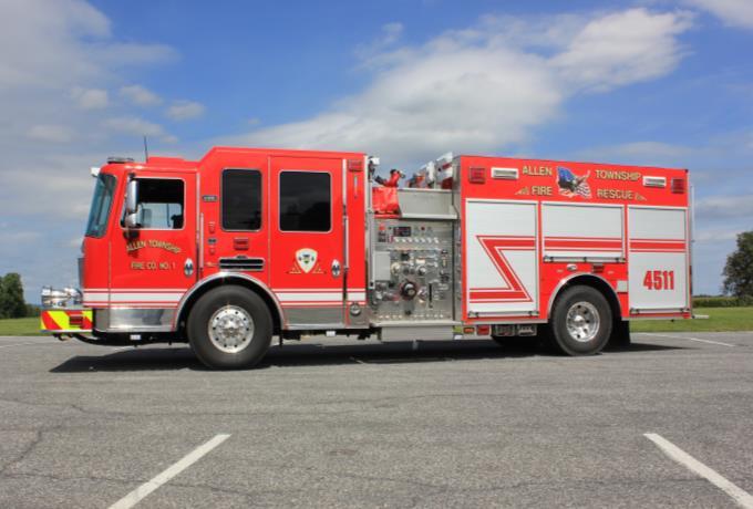 The following is an inventory of the apparatus that is currently available to the Allen Township Volunteer Fire Company.
