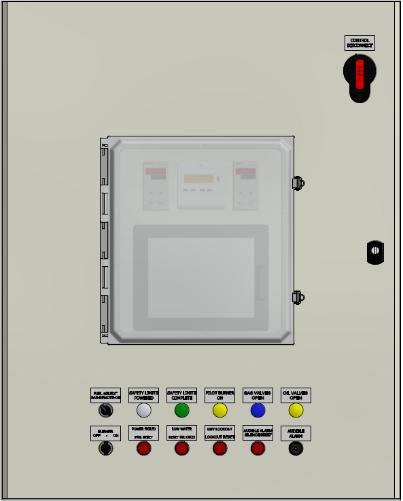 The TS CE combustion control panels with LMVs provide a common centralized center to monitor and retrieve information, resulting in efficient operation of the burner.