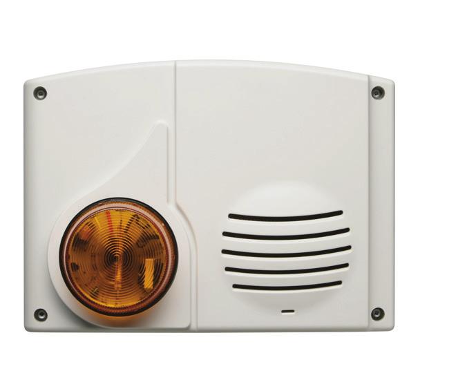 Exterior Sirens/Strobes - provide alarm sounds and visual identification of alarm site for responding authorities.