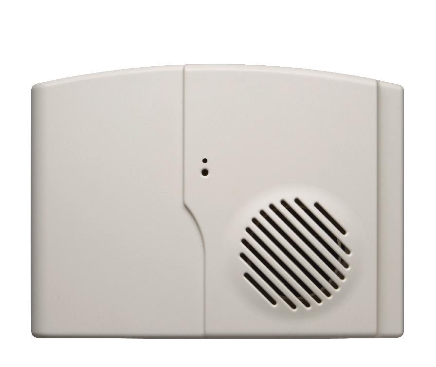 Outdoor MotionViewer - integrated PIR   Interior Sirens - provide status beeps and alarm sounds throughout the premises where