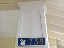 House Numbers/Historical Markers Not