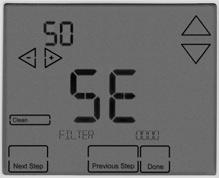 TECHNICIAN SETUP MENU Technician Setup Menu This thermostat has a technician set up menu for easy installer configuration. To set up the thermostat for your particular application: 1. 2.