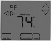 This feature allows you to set a minimum cool setpoint value. The setpoint temperature cannot be lowered below this value.