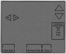 TECHNICIAN SETUP MENU Tech Setup Steps (Continued from the previous page) Display Light Contractor Call Number Beep System Switch The display light can be configured to come on when any key is