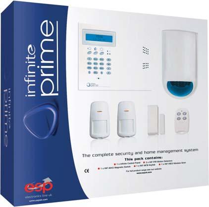 INFP-KIT GSM Infinite prime panel c/w GSM Connectivity 3 x INF-PET Animal Immune Motion Detectors INFP-KIT WES GSM Infinite prime panel c/w GSM Connectivity