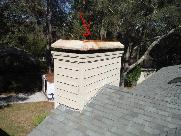 ROOF SYSTEM ROOF ACCESS: INSPECTION MADE BY: Observed plants and/or bushes are touching the roof on the right side.