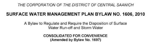 Implications: Bylaws Municipalities are already adopting bylaws that require onsite rainwater management (e.g. using LID techniques).