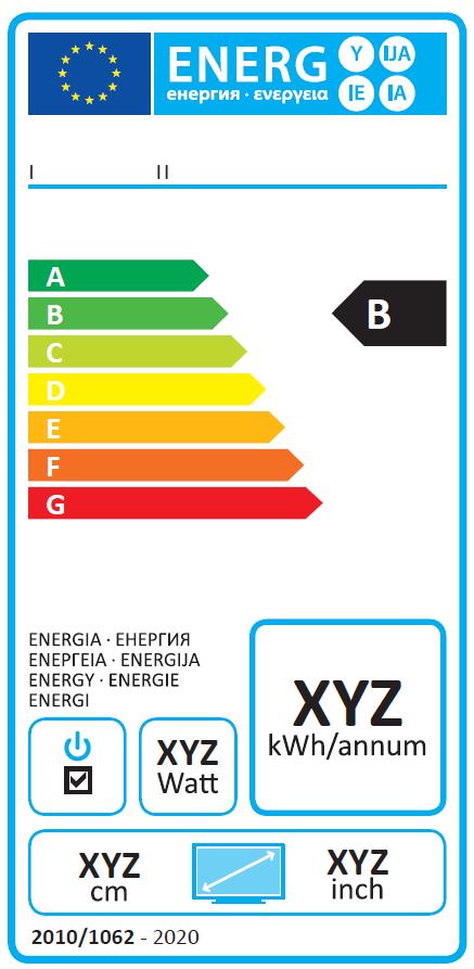 New Energy Labelling Regulation» Adopted: 04/07/2017» Entry into force: 01/08/2017» Consumer studies show rescaling label back to A to G is most effective, long term solution than A+++» To limit