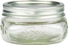 1/2-Pint Jars Wide mouth Tapered