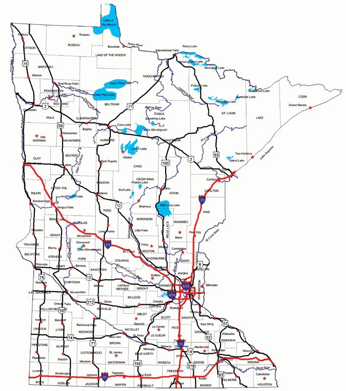 State Highway Map