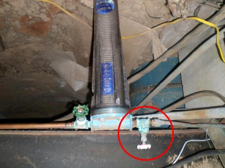 ALL UNDERGROUND piping related to water supply, waste, or sprinkler use are excluded from this inspection. Leakage or corrosion in underground piping cannot be detected by a visual inspection.
